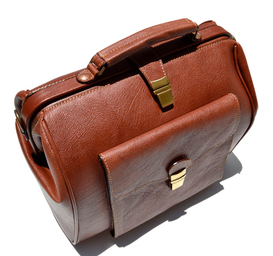 Portafolio Maletín Medico Clásico Kuerissimo Piel Vacuno PO1031