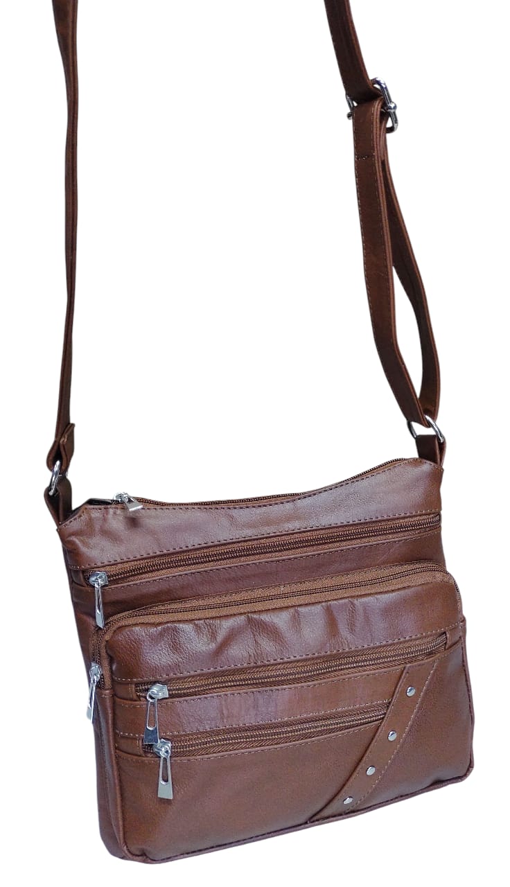 Bolsa de piel estilo crossbody (N°224 PED) B05224
