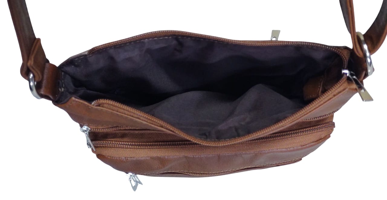 Bolsa de piel estilo crossbody (N°224 PED) B05224