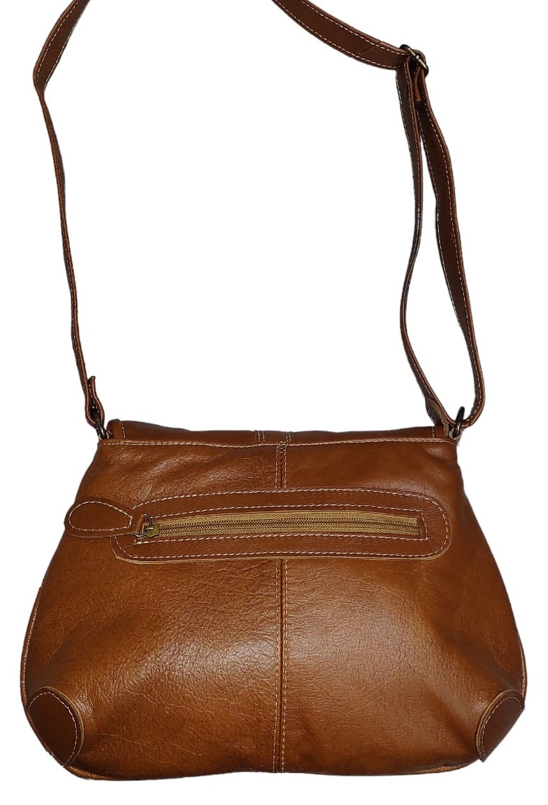 Bolsa de piel estilo crossbody (N°27 Kueri) BO3627