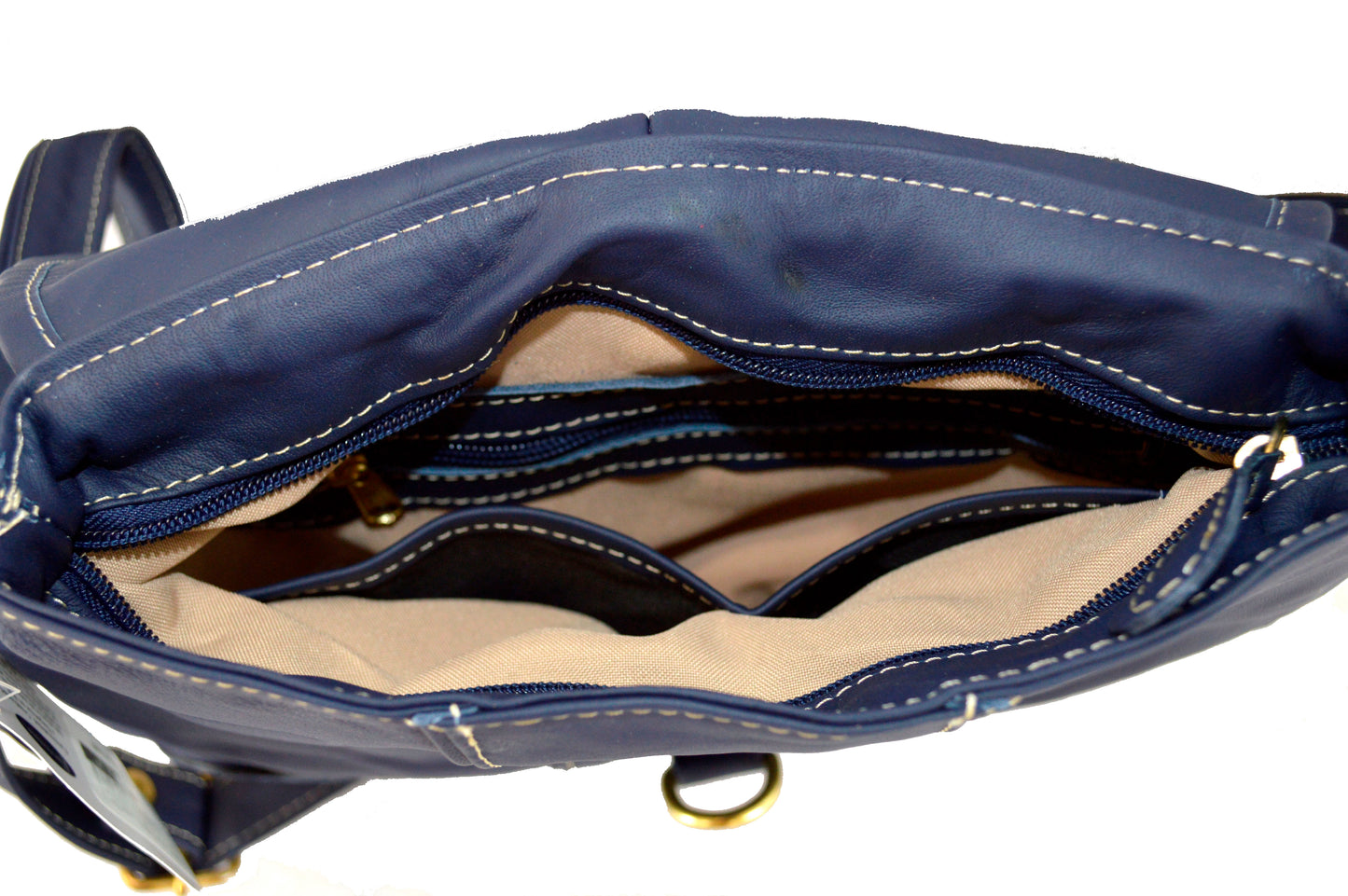 Bolsa de piel estilo crossbody (N°27 Kueri) BO3627