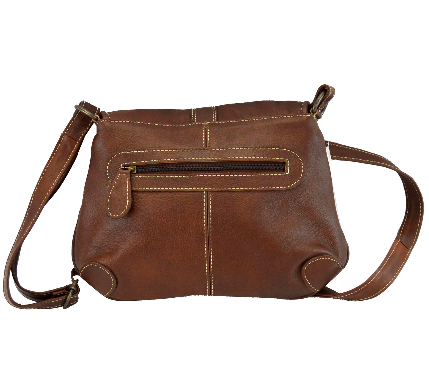 Bolsa de piel estilo crossbody (N°27 Kueri) BO3627
