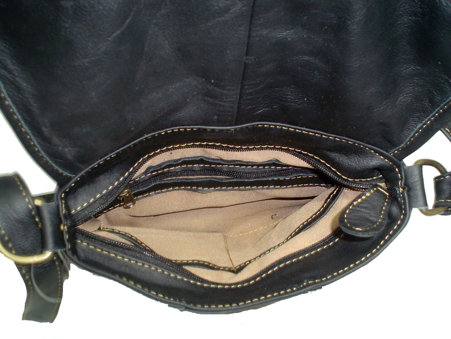 Bolsa de piel estilo crossbody (N°27 Kueri) BO3627