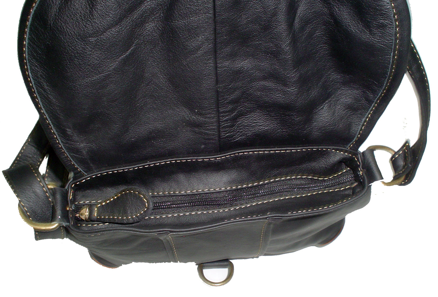 Bolsa de piel estilo crossbody (N°27 Kueri) BO3627